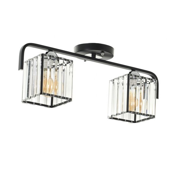 ПОЛИЛЕЙ DINGO ЧЕРЕН 2XE27 2382/2 BK/CR