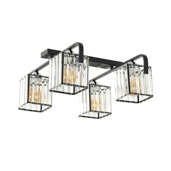 ПОЛИЛЕЙ DINGO ЧЕРЕН 4XE27 2382/4BK-CR