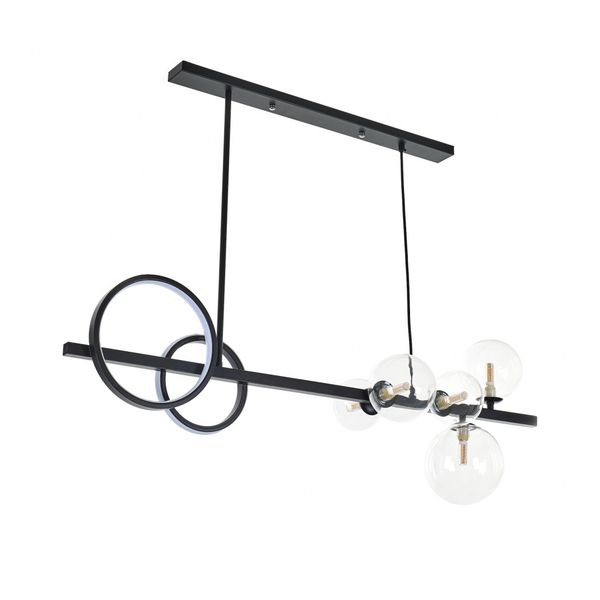 ПОЛИЛЕЙ HELIX ЧЕРЕН LED 18W 3000K+5XG9 2419 BK