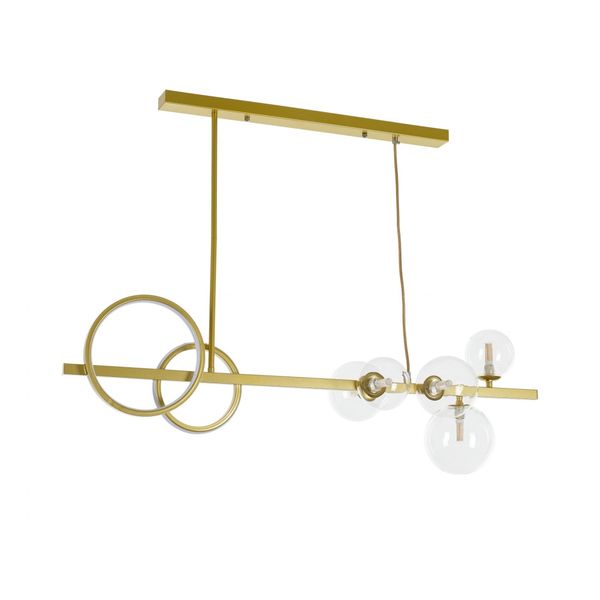 ПОЛИЛЕЙ HELIX ЗЛАТО LED 18W 3000K+5XG92419 GD