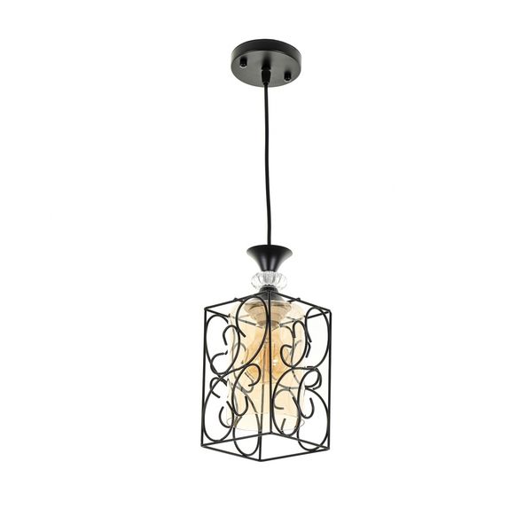 ПЕНДЕЛ SHARAI ЧЕРЕН 1XE27 2425/1P