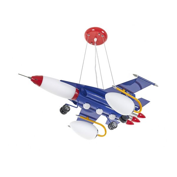 ПОЛИЛЕЙ AVIATOR СИН 6000K LED 3X5W+6XЕ14 2443