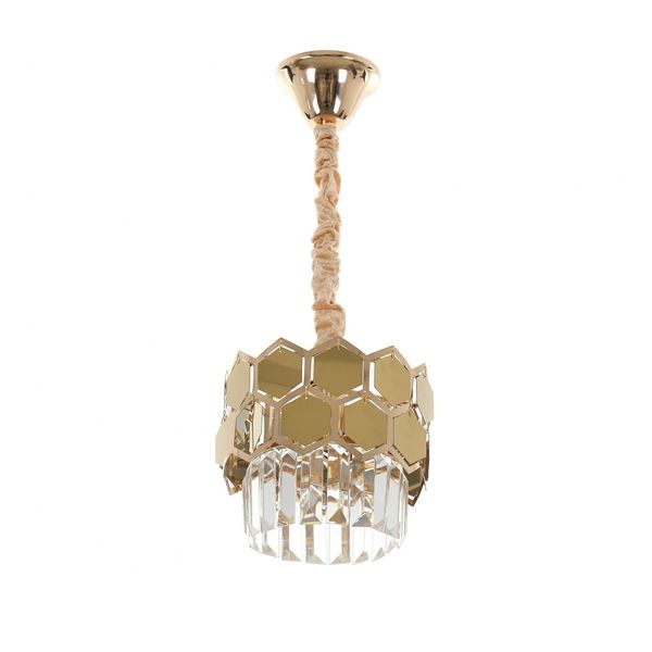 ПЕНДЕЛ PRELA ЗЛАТО+ЖЪЛТО 1XE27 2468/1P GD