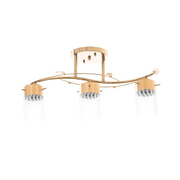 МЕТАЛЕН ПОЛИЛЕЙ ЗЛАТО 3X40W 344/3 GD