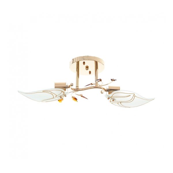 МЕТАЛЕН ПОЛИЛЕЙ ЗЛАТО 2X40W 362/2 GD