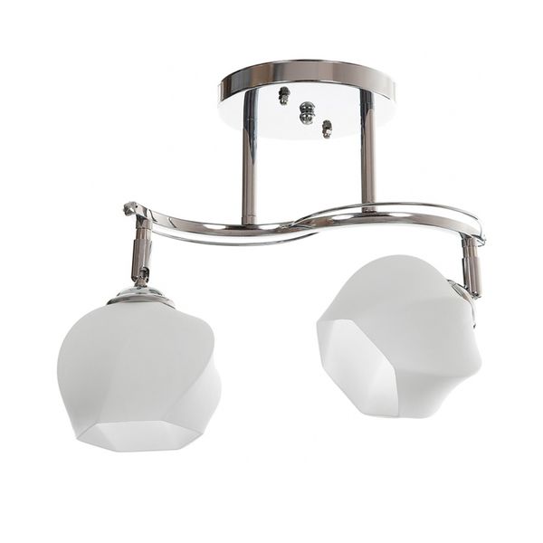 МЕТАЛЕН ПОЛИЛЕЙ ХРОМ 2X40W 789/2 CH