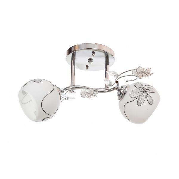 МЕТАЛЕН ПОЛИЛЕЙ ХРОМ 2X40W 797/2 SN