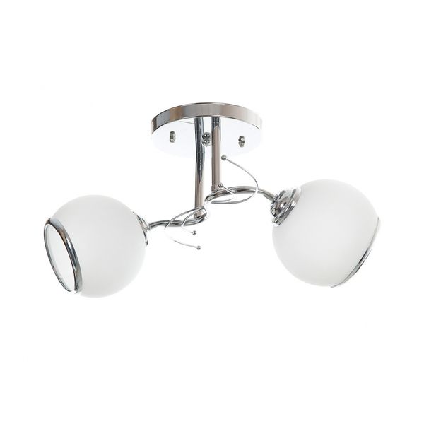 МЕТАЛЕН ПОЛИЛЕЙ БЯЛ 2X40W 798/2CH WH