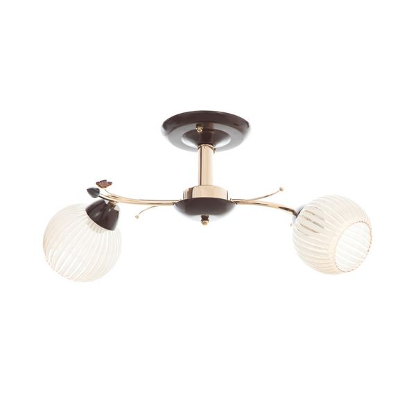 МЕТАЛЕН ПОЛИЛЕЙ ЗЛАТО 2X40W 973/2 GD