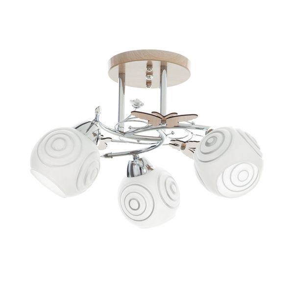 МЕТАЛЕН ПОЛИЛЕЙ ХРОМ 3X40W 982/3 CH