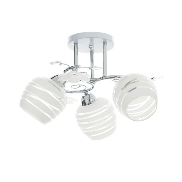 МЕТАЛЕН ПОЛИЛЕЙ ХРОМ 3X40W 988/3 CH