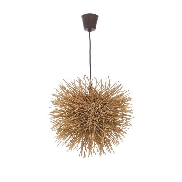 ПЕНДЕЛ ОТ РАТАН КРЕМ 1X40W ELI 50/40 NAT