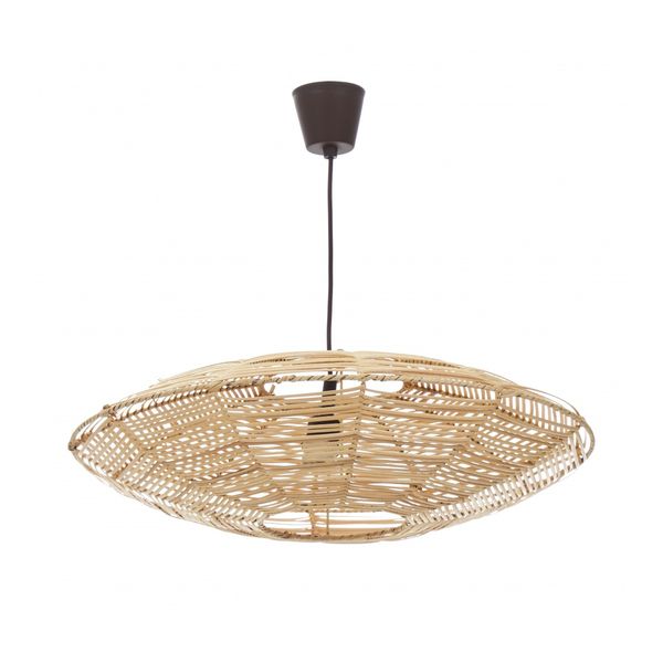 ПЕНДЕЛ ОТ РАТАН КРЕМ 1X40W ELI 54/60 NAT