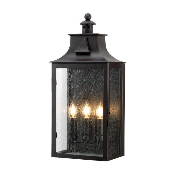 ELSTEAD BALMORAL 3 LIGHT WALL LANTERN