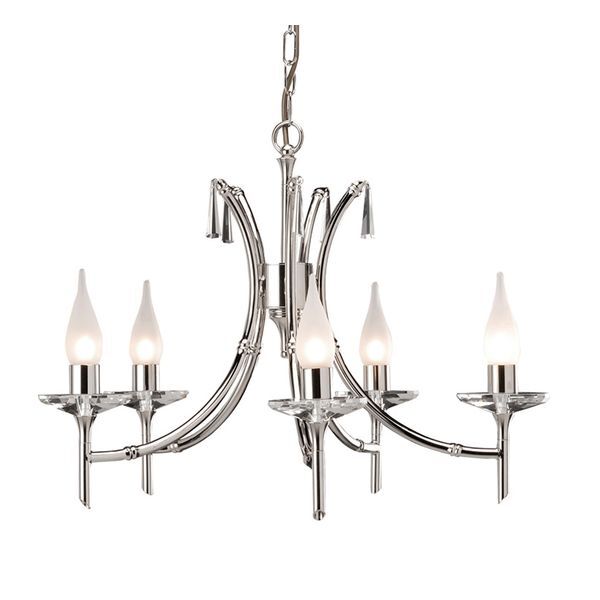 ELSTEAD BRIGHTWELL 5 LIGHT CHANDELIER