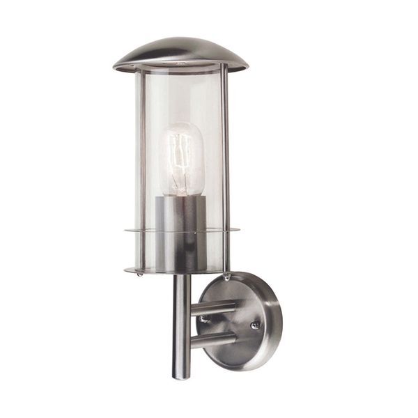 ELSTEAD BRUGES ST STEEL 1 LIGHT WALL LANTERN