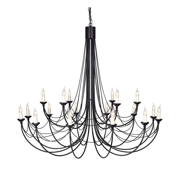 ELSTEAD CARISBROOKE 18 LIGHT CHANDELIER