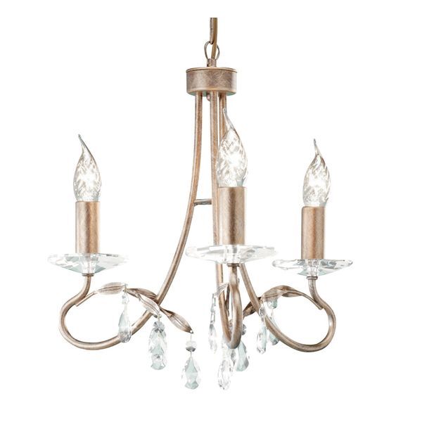 ELSTEAD CHRISTINA 3 LIGHT CHANDELIER