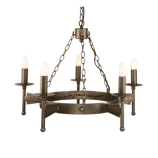 ELSTEAD CROMWELL 5 LIGHT CHANDELIER