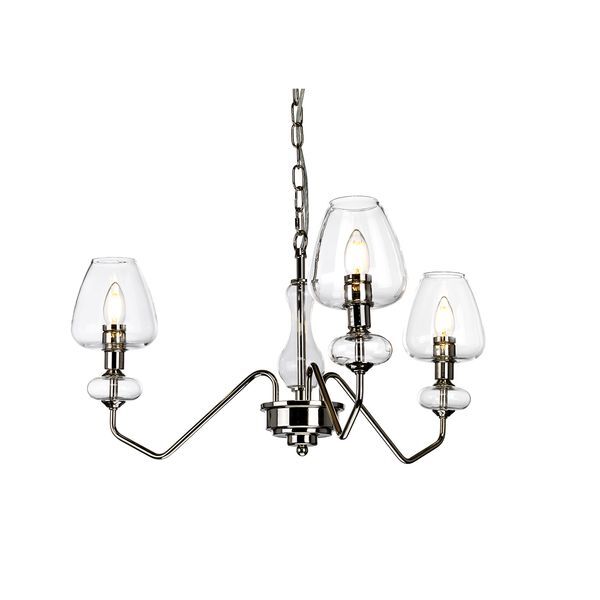 ELSTEAD ARMAND 3 LIGHT ПЕНДЕЛ - POLISHED NICKEL