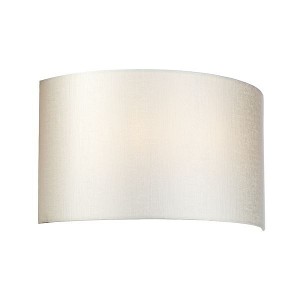 ELSTEAD COOPER LARGE CURVED АПЛИК WITH POLISHED CHROME BACK PLATE