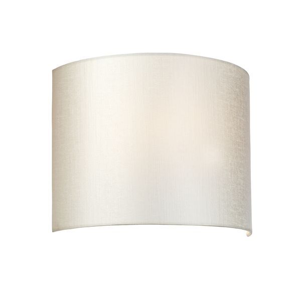 ELSTEAD COOPER MEDIUM CURVED АПЛИК WITH POLISHED CHROME BACK PLATE