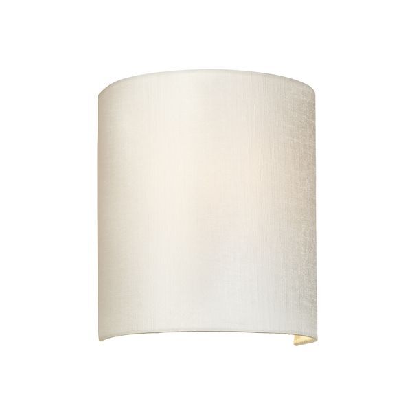 ELSTEAD COOPER SMALL CURVED АПЛИК WITH POLISHED CHROME BACK PLATE