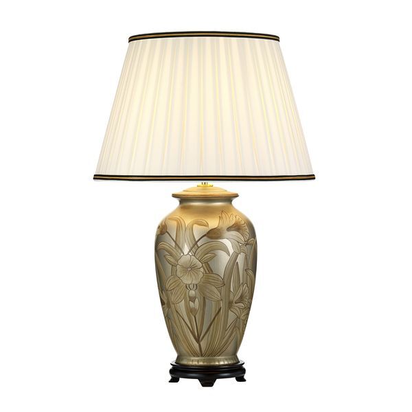 ELSTEAD DIAN 1 LIGHT НАСТОЛНА ЛАМПА WITH TALL EMPIRE SHADE