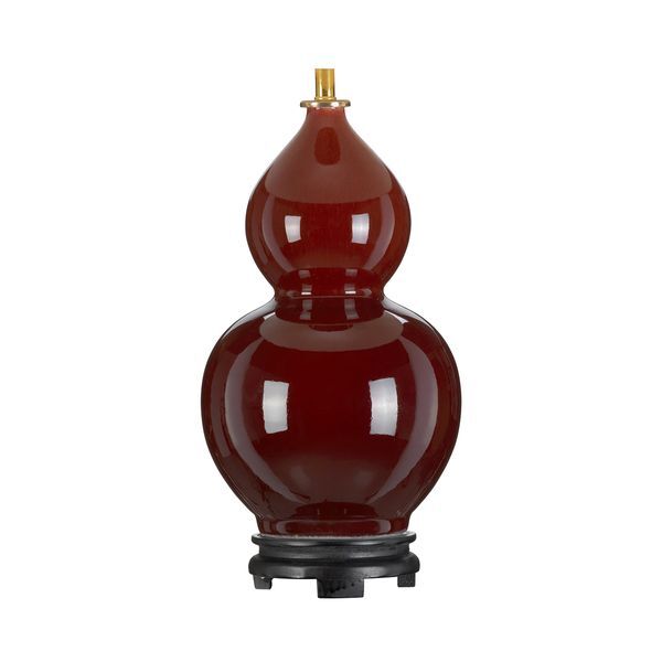 ELSTEAD HARBIN GOURD 1 LIGHT НАСТОЛНА ЛАМПА - BASE ONLY - OXBLOOD