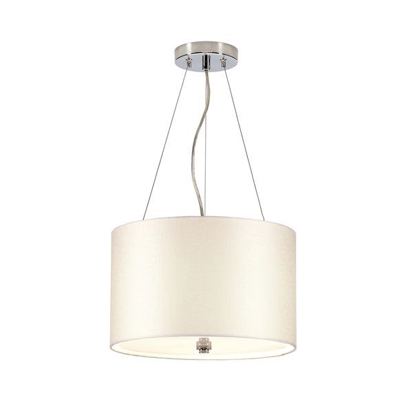 ELSTEAD PEARCE 14" ПЕНДЕЛ WITH POLISHED CHROME CEILING PAN