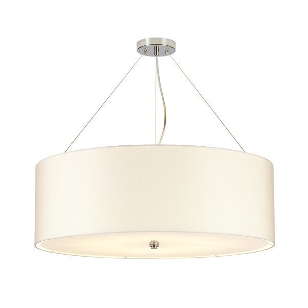 ELSTEAD PEARCE 30" ПЕНДЕЛ WITH POLISHED CHROME CEILING PAN