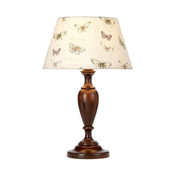 ELSTEAD WOODSTOCK WALNUT 1 LIGHT НАСТОЛНА ЛАМПА - MEDIUM