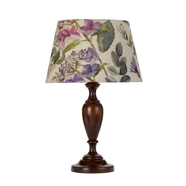 ELSTEAD WOODSTOCK WALNUT 1 LIGHT НАСТОЛНА ЛАМПА - SMALL