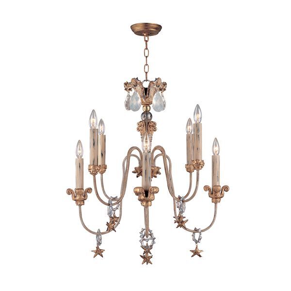 ELSTEAD MIGNON 8 LIGHT CHANDELIER