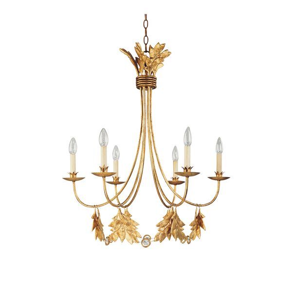 ELSTEAD SWEET OLIVE 6 LIGHT CHANDELIER