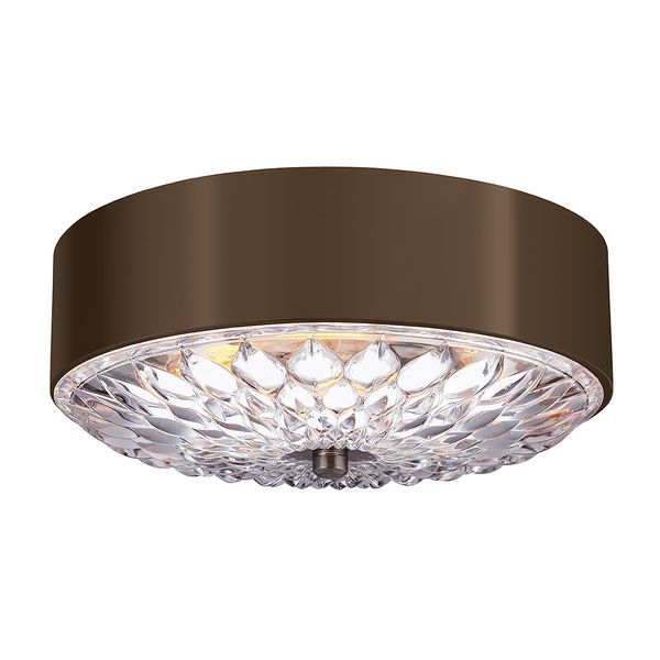 ELSTEAD BOTANIC 3 LIGHT MEDIUM FLUSH MOUNT