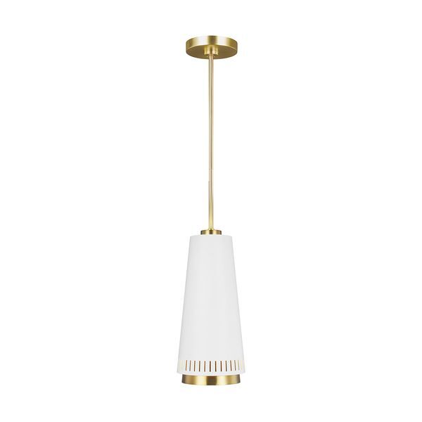 ELSTEAD CARTER 1 LIGHT ПЕНДЕЛ - STYLE A - MATTE WHITE