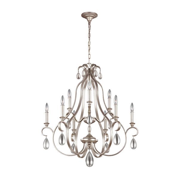 ELSTEAD DEWITT 9 LIGHT CHANDELIER