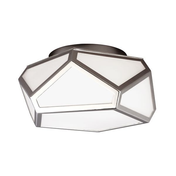 ELSTEAD DIAMOND 2 LIGHT FLUSH MOUNT