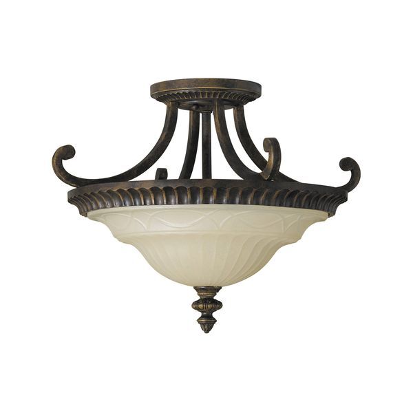 ELSTEAD DRAWING ROOM 2 LIGHT FLUSH