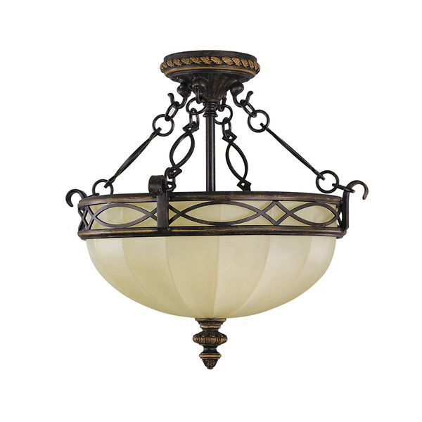 ELSTEAD DRAWING ROOM 2 LIGHT FLUSH
