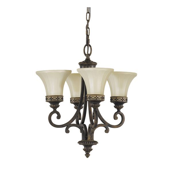 ELSTEAD DRAWING ROOM 4 LIGHT CHANDELIER