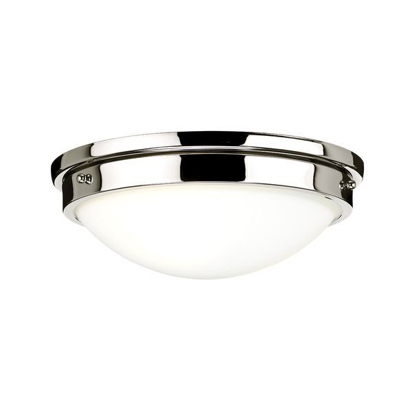 ELSTEAD GRAVITY 2 LIGHT FLUSH LIGHT - POLISHED NICKEL