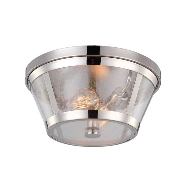 ELSTEAD HARROW 2 LIGHT FLUSH MOUNT