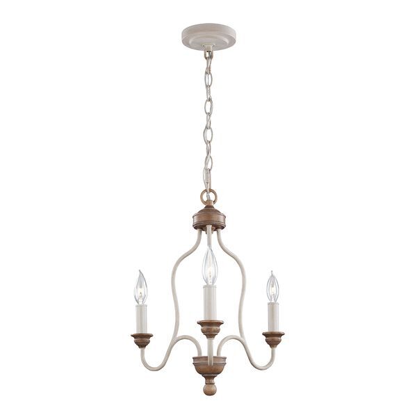 ELSTEAD HARTSVILLE 3 LIGHT CHANDELIER