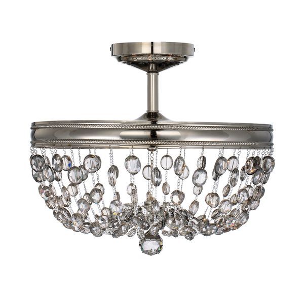 ELSTEAD MALIA 3 LIGHT SEMI-FLUSH