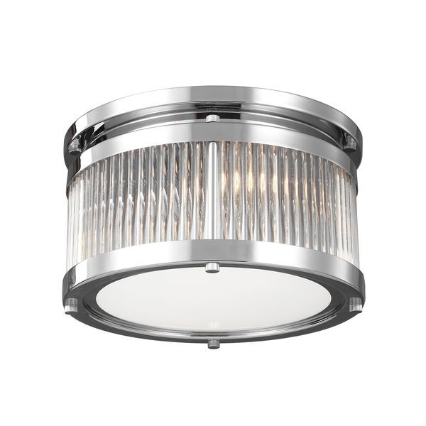 ELSTEAD PAULSON 2 LIGHT FLUSH MOUNT