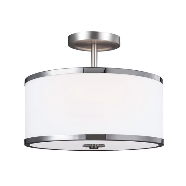 ELSTEAD PROSPECT PARK 2 LIGHT SEMI-FLUSH