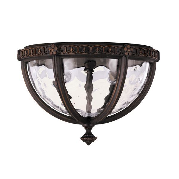 ELSTEAD REGENT COURT 2 LIGHT FLUSH LANTERN