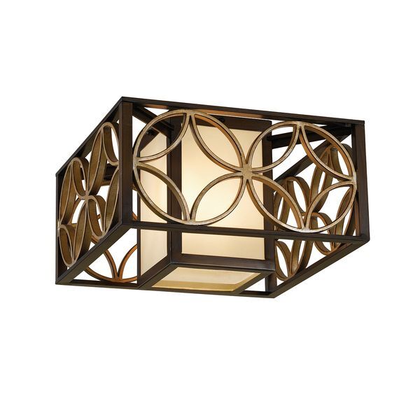 ELSTEAD REMY 2 LIGHT FLUSH